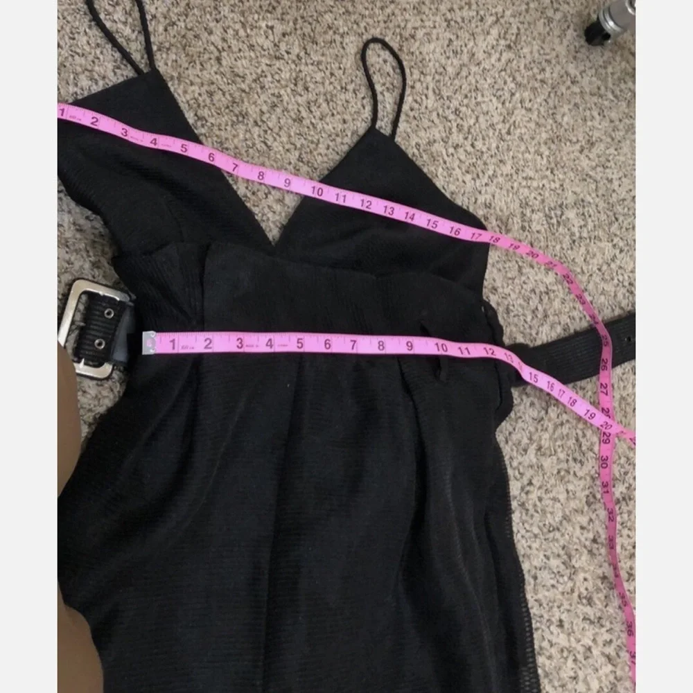 Alice McCall Justify My Love Jumpsuit Black Striped Organda up Size US 6 - Picture 11 of 13